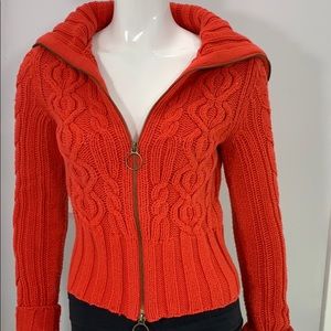 Express Orange Sweater